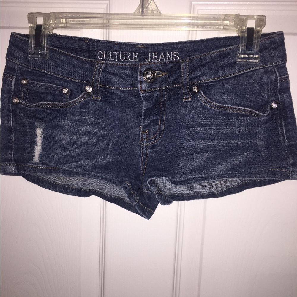 Culture jean shorts